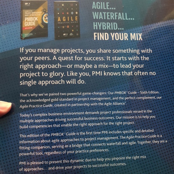 PMP PMBOK Guide NWT 6th edition & agile practice guide sixth edition bundle - Picture 7 of 13